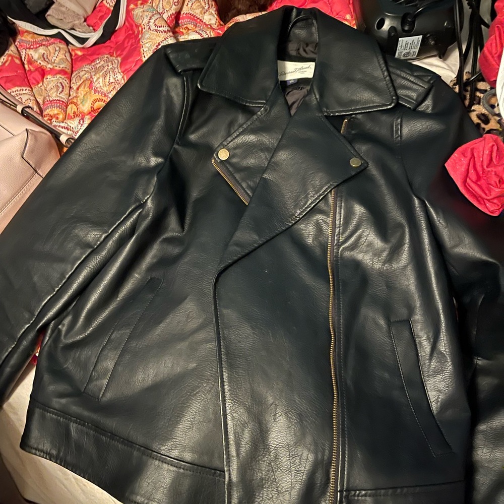 Leather jacket